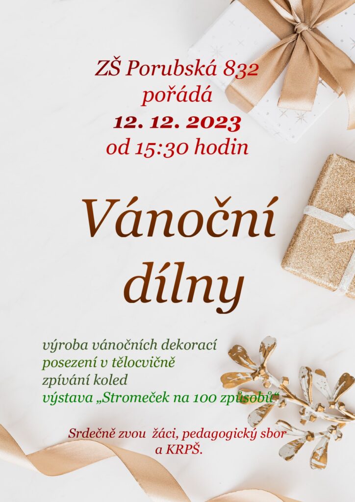 Vánoční dílny