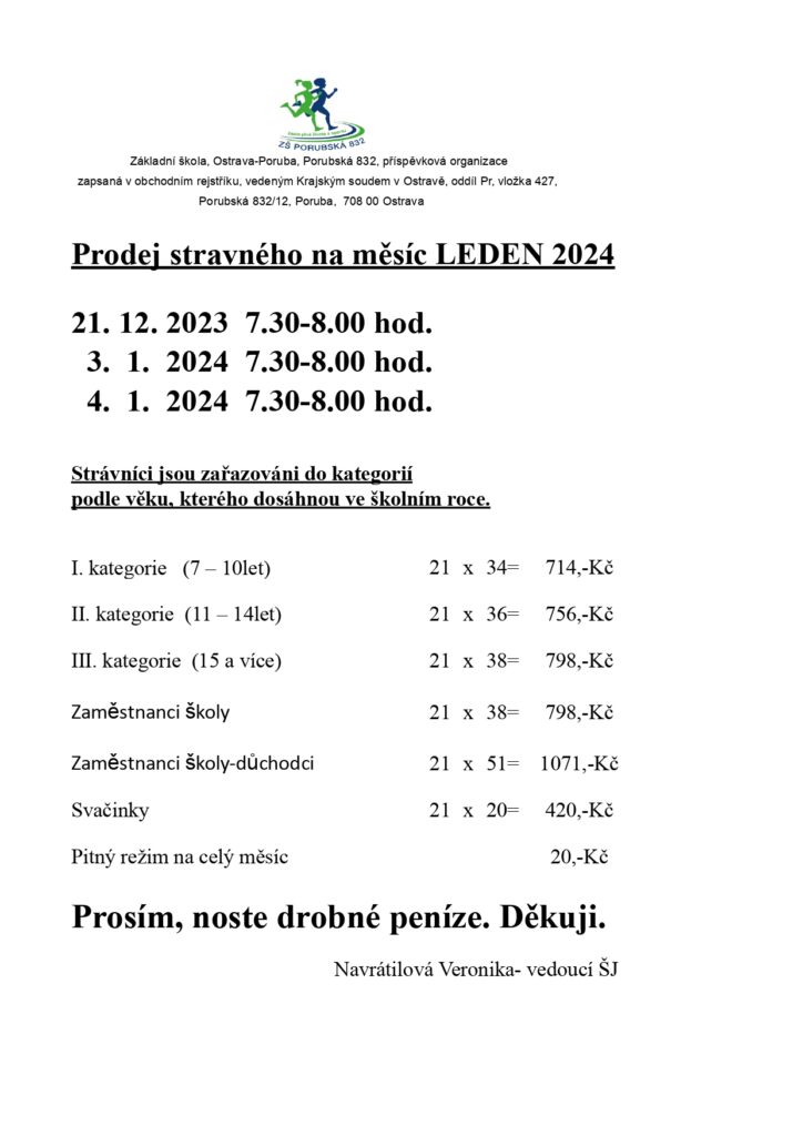 Výběr stravného