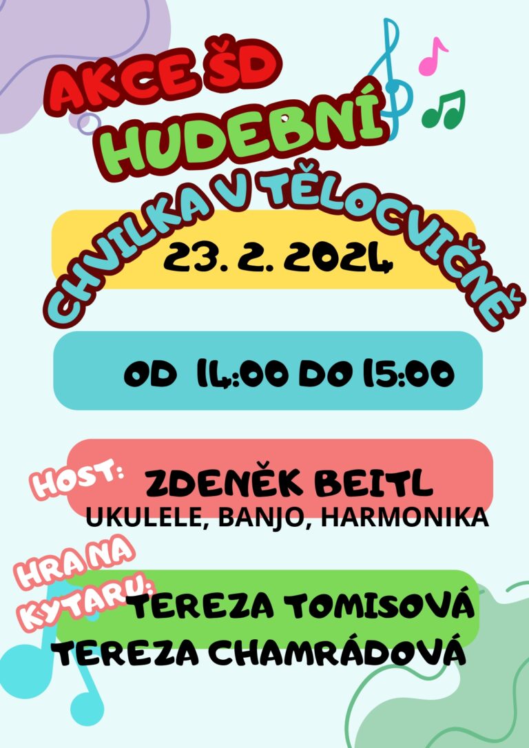 Plakát - hudební chvilka1