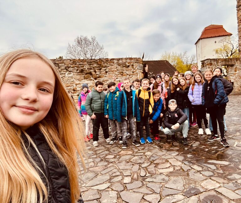 Výlet 5.B a 5.C na Slezskoostravský hrad