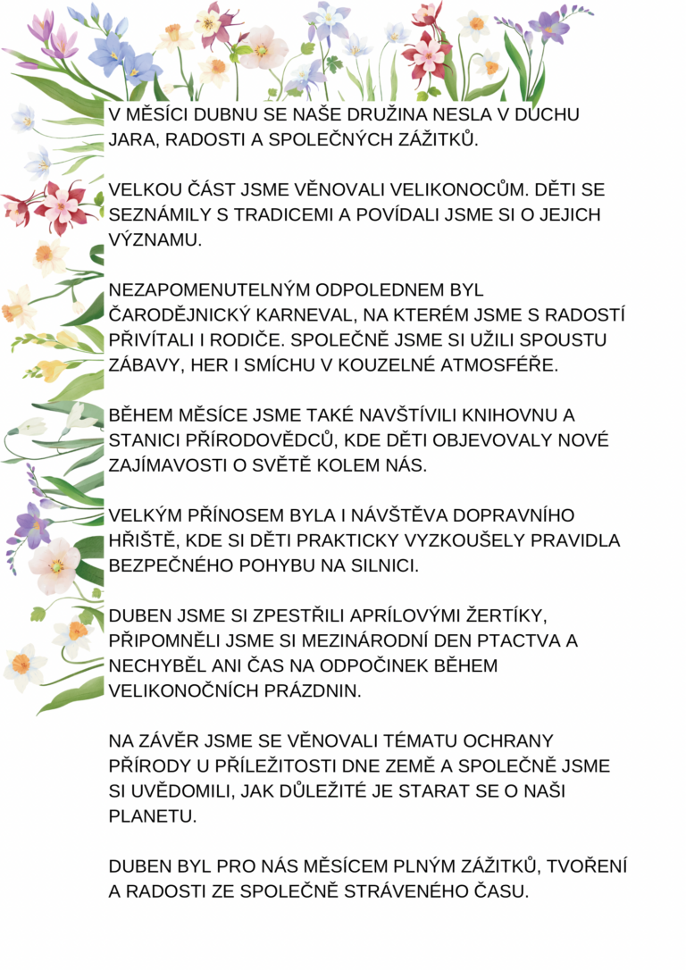 duben -družina