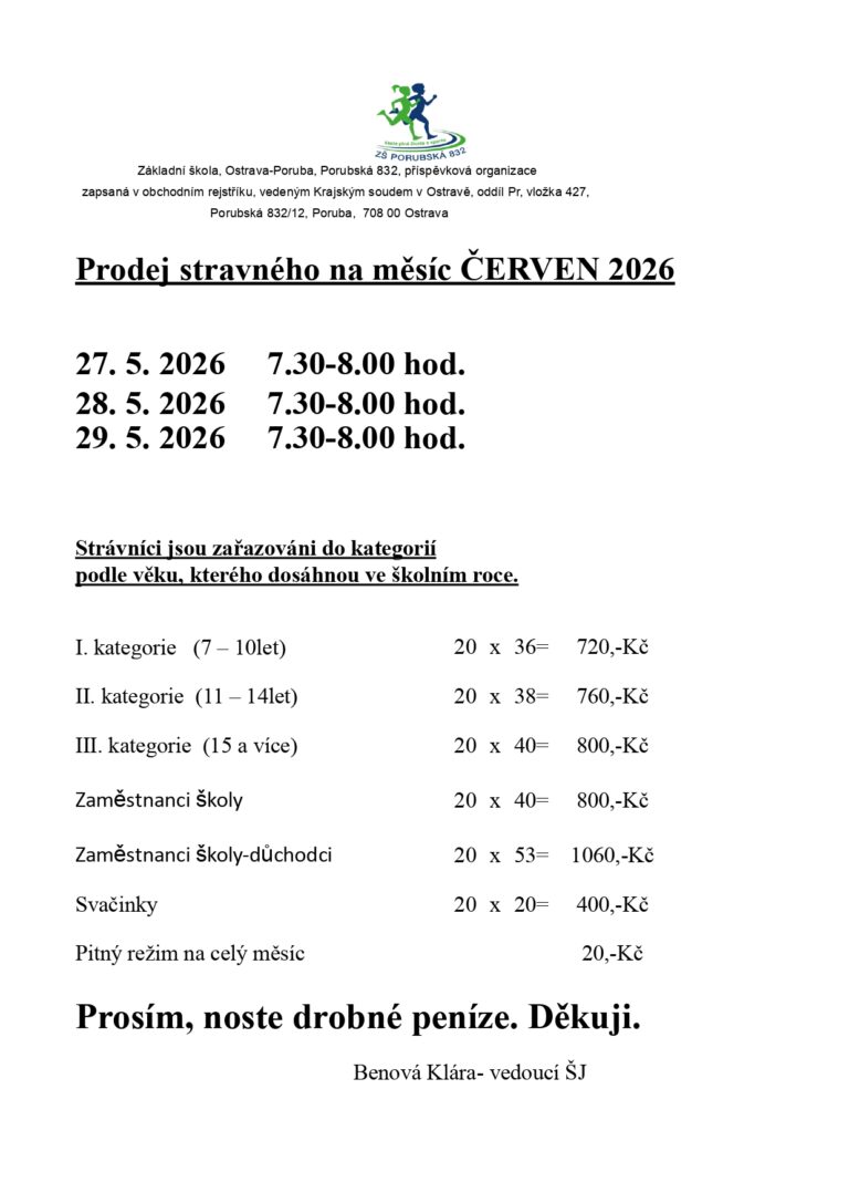 stravne cerven